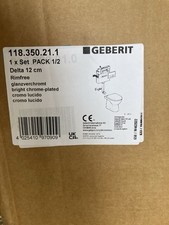 Geberit Delta Concealed Cistern with Flush Plate Back to Wall Floor Pan Selvona