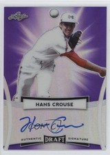 2017 Leaf Metal Draft Purple 8/15 Hans Crouse #BA-HC1 Auto 16ki