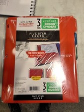 Five Star 2 Pocket Binder Dividers 3 Packs CA...
