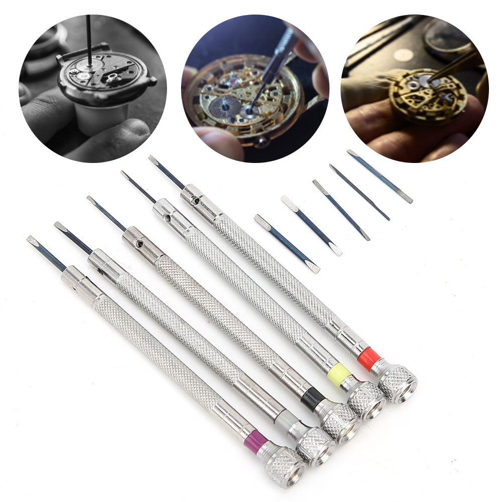 _Watch Screwdrivers Spring Steel Slot Watch Repairing Screwdrivers Watch Repair
