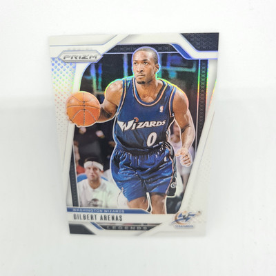 2024-25 NBA Prizm Gilbert Arenas White Prizm /175 Legends Wizards M/NM #275