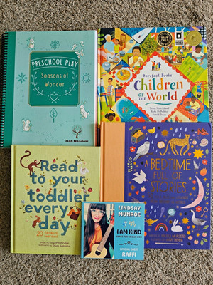 Oak Meadow Homeschool Preschool curriculum.  No creases or markings