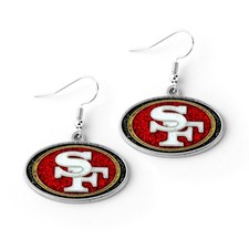 aminco NFL womens NFL Glitter Dazzle Earrings