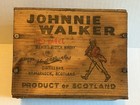 Vintage Johnnie Walker Red Label Wood Crate 12 Bottle 1/10 Pint Scotch Box Mini — photo 4