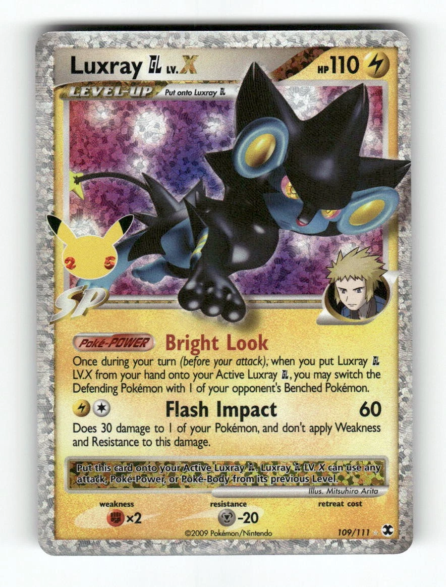 Luxray Gl Lv.X 109/111 Celebrations: Classic Collection for sale