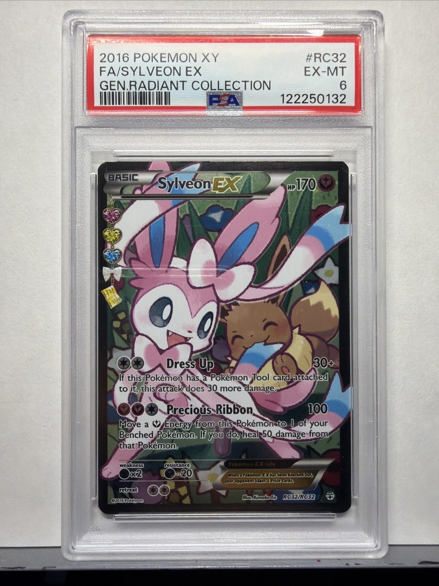 Sylveon EX (Full Art) RC32-32 Generations: Radiant Collection Holo
