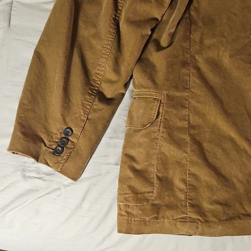 Vintage Y2k GAP Men's Brown Corduroy Blazer Jacket L image 16
