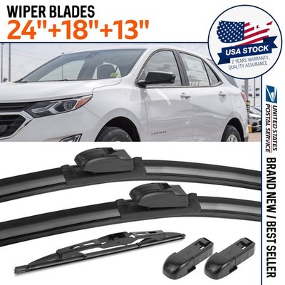 24''&18''&13'' Front+Rear Windshield Wipre Blades Original equipment replacement