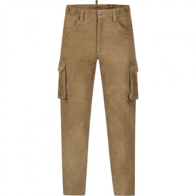 il Lago Prestige Lederhose Zermatt Herren (Braun) Brown