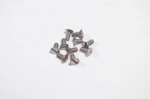 Tornillo de acero de cabeza plana Mantua Tyco 2-56 x 3/16" - Lote de 10 - 7328 | Zustand: New