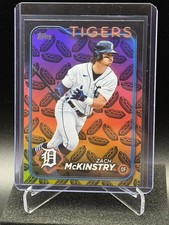Zach McKinstry 2024 Topps Hot Dogs Holiday Foil #511 - Detroit Tigers
