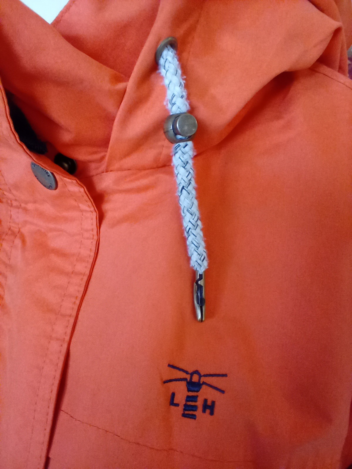 Lighthouse Beachcomber orange waterproof Rain Coa… - image 4