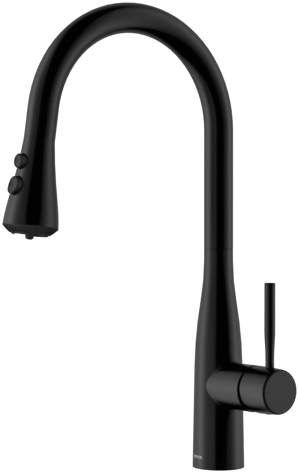 Karran USA KKF750 Faraday 1.8 GPM 1 Hole Pull Down Kitchen Faucet - Black