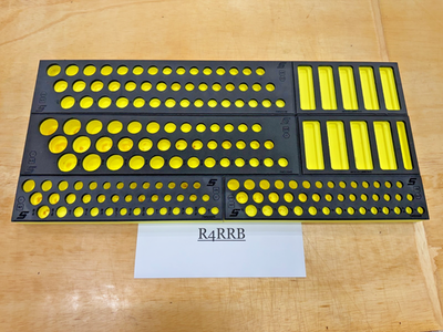 #ad #ad Snap on Tools NEW HIVIZ 4pc FOAM TRAYS for 1 4quot; 3 8quot; Drive METRIC SAE Sockets $599.95