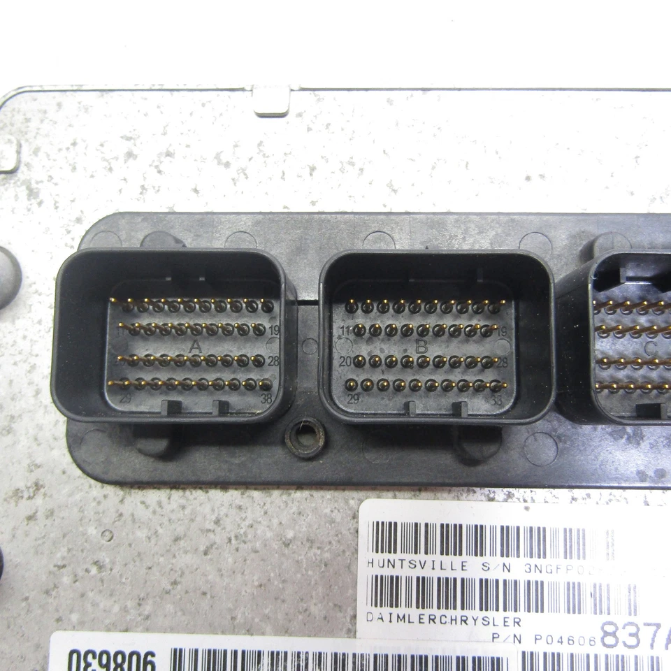 Dodge Charger Magnum 300 2005 5,7 L ECU ECM módulo de control del motor P04606837AE fabricante original Foto 4 de 4