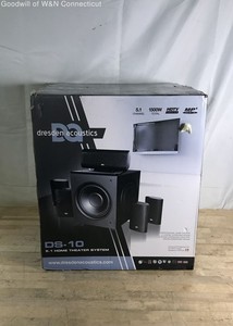 Dresden Acoustics DS-10 5.1 Home Theater System 1500W Dual 10" Subwoofer