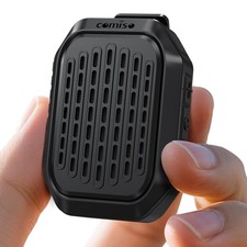Wearable Bluetooth Speaker- IPX7 Waterproof Updated, 10H Playtime Clip-On