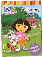 Dora The Explorer: Colouring Book by NICK JR Book The Fast Free Shipping