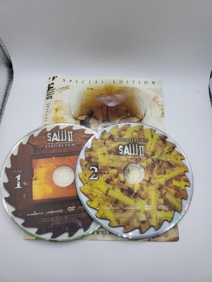 Saw II DVD **Widescreen DISC And Artwork ONLY NO Usps TRACKING 