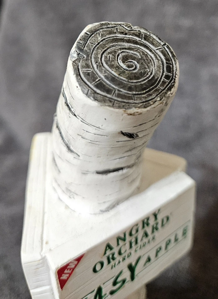 Angry Orchard Hard Cider Easy Apple Keg Pull Beer Tap Handle 10" Mancave - Image 4 of 4