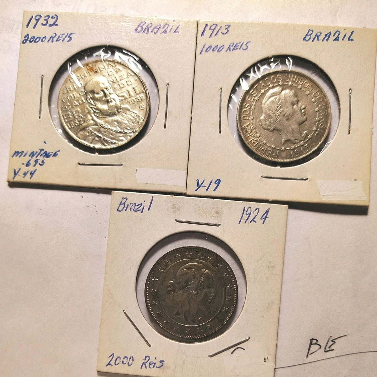 Las mejores ofertas en 1913 año de monedas de Brasil | eBay