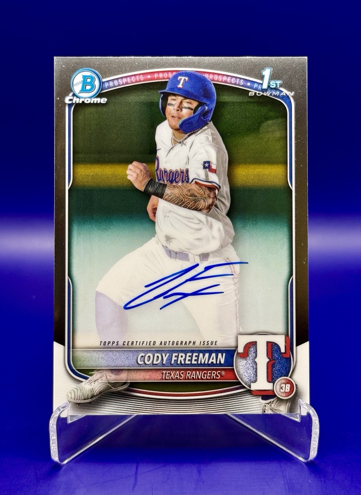 Cody Freeman - 2025 Bowman - Chrome Prospect Autographs #CPA-CFR