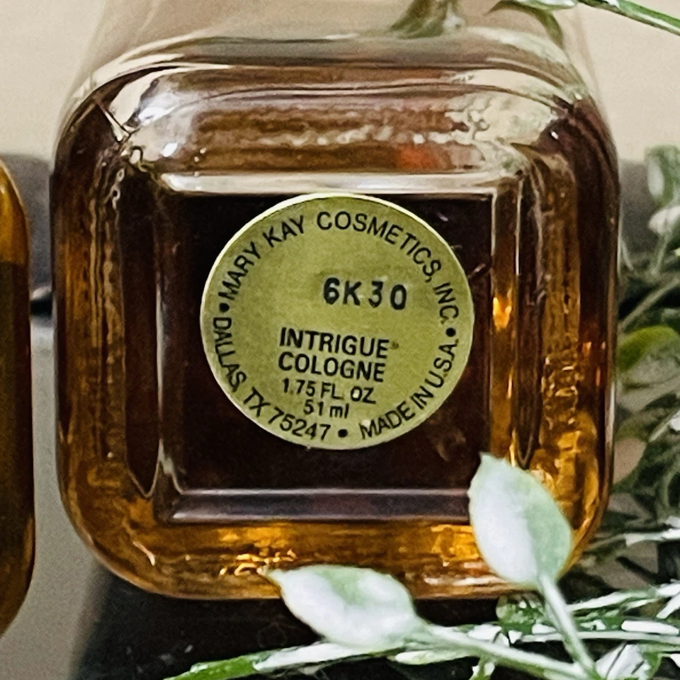Spray colonia vintage Mary Kay INTRIGUE 1,75 fl. Perfume mujer oz Foto 3 de 4