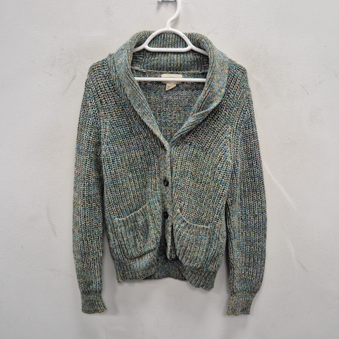 Ralph Lauren Denim&supply ニットジャケットS Ralph Lauren Denim Supply Blue Rainbow Flecks Shawl Knit Cardigan