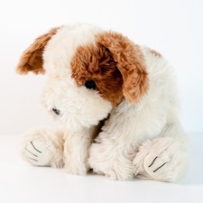 Ty Classic Patches Dog 1995 16" Plush with Detached Ear Tag