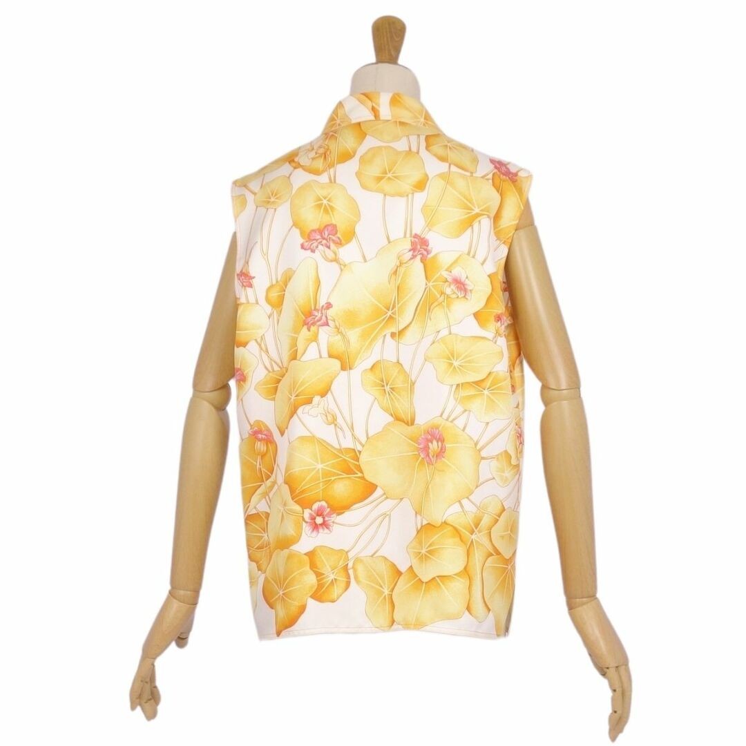 Hermes Shirts Margiela Period Blouses Sleeveless Full Pattern Silk Used MOLO-0 thumbnail 5