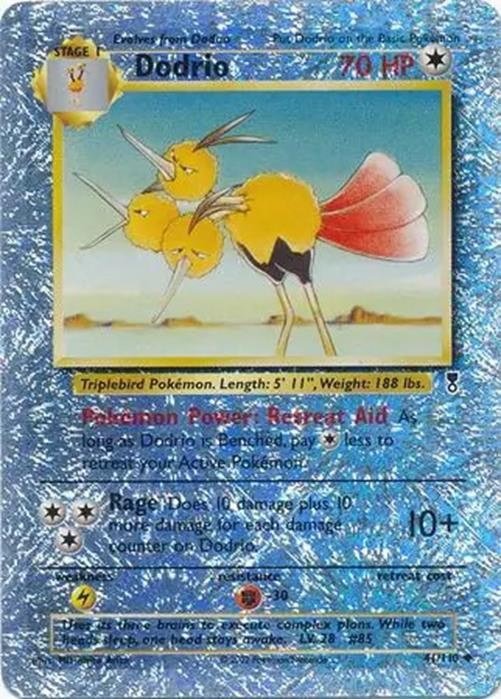 Dodrio - 41/110 - Pokemon Legendary Collection Reverse Holo Rare Card MP