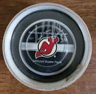 Hall Of Famer New Jersey Devils Martin Brodeur Autographed Hockey Puck W/Case