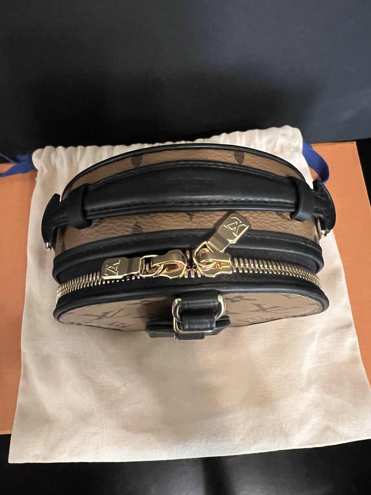 *New* Louis Vuitton  Mini Boite Chapeau Reverse Monogram M68276 image 2