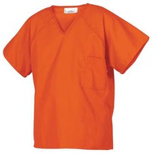 Cortech Cor1147 Inmate Shirts, Orange, 65 Per Pet/35 Ctn, M