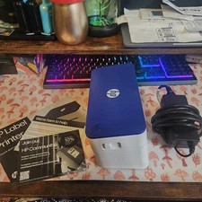 HP - Shipping Label Printer, 4x6 Commercial Grade Direct Thermal - 203 DPI