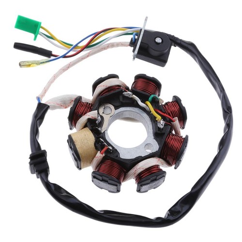 8-poliger Stator Magnetzünder Zündspule für Gy6 125 150cc Roller - Picture 3 of 3