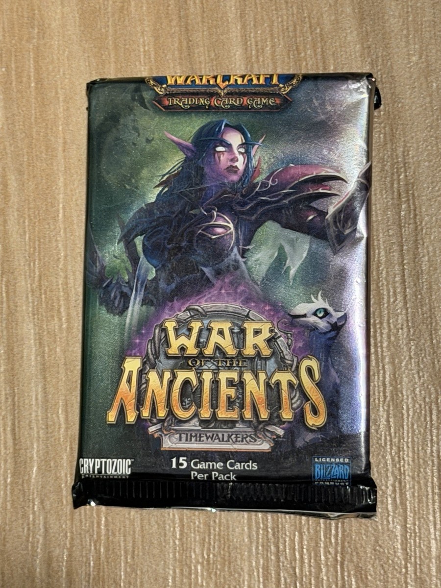 war of the ancients booster box World Warcraft, Of (1) Pack WOW TCG FEL DRAKE?? new strategies along with older cards that enhance them ASMR World of Warcraft War