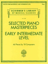 Selected Piano Masterpieces Early Intermediate Level Vol. 2128 HL50600822