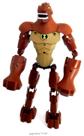 LEGO Ben 10 Alien Force Minifigure Humungousaur Set 8517 Complete & instructions