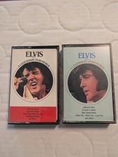 Lot of 2 Very Nice Elvis Cassette Tapes