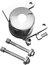 ACCUTRONIX Oil Filter Regulator Mount Kit Chrome RM2141-C for Automotive Engines