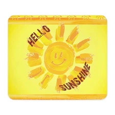 CafePress Hello Sunshine Non-slip Rubber Mousepad, Gaming Mouse Pad (1657512958)