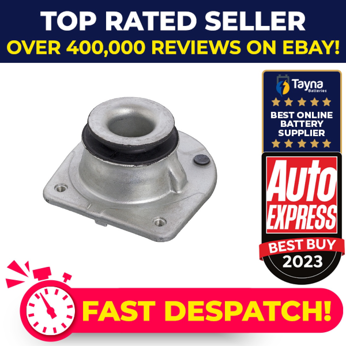 Top Strut Mounting fits FIAT PALIO 178 1.2 Front Left 1996 on 46457410 46760674