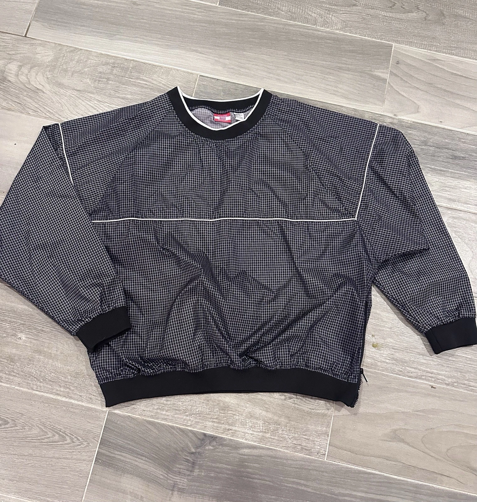 Athletic Works Vintage Crew Windbreaker Jacket XL