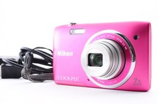 Nikon Coolpix S3500 Pink Excellent   Has Yellow Tint Z0538