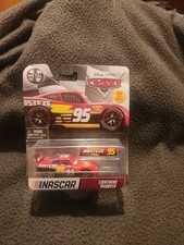 Mattel Disney Pixar Cars NASCAR Lightning McQueen Red Metal Diecast Car