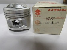12111-05201-050 NOS Suzuki Piston  DR125 DR125E GN125 GN125E SP125 1ST OVER .5