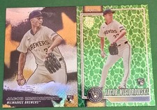 2026 Topps Series 1 Jacob Misiorowski RC Lot of Two  Green Foil