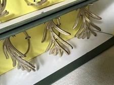 West Elm Forest Shine Metal Sprig Napkin Rings (Set of 8)