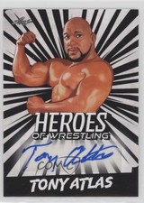 2023 Leaf Heroes of Wrestling Auto Tony Atlas #BA-TA1 Auto 1f1